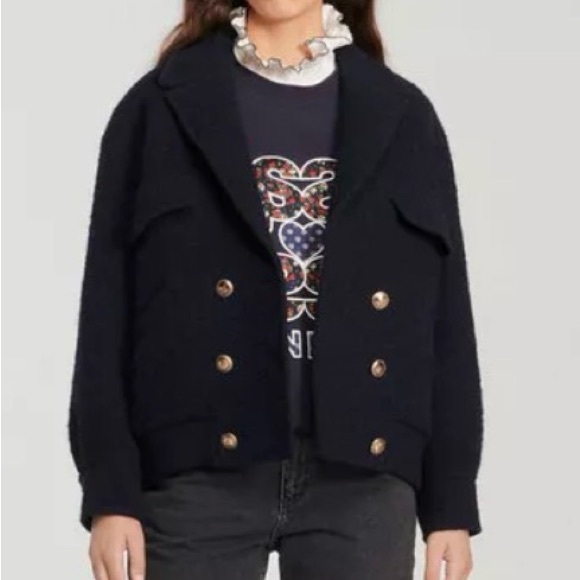 Sandro
Tweed blouson jacket - Picture 2 of 16